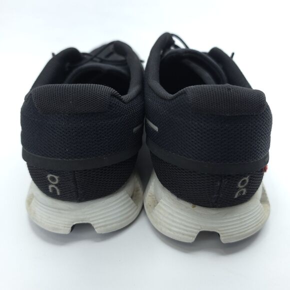 On Cloud 5 Running Shoes Mens Black White Athletic Sneakers Size 9m main image 4